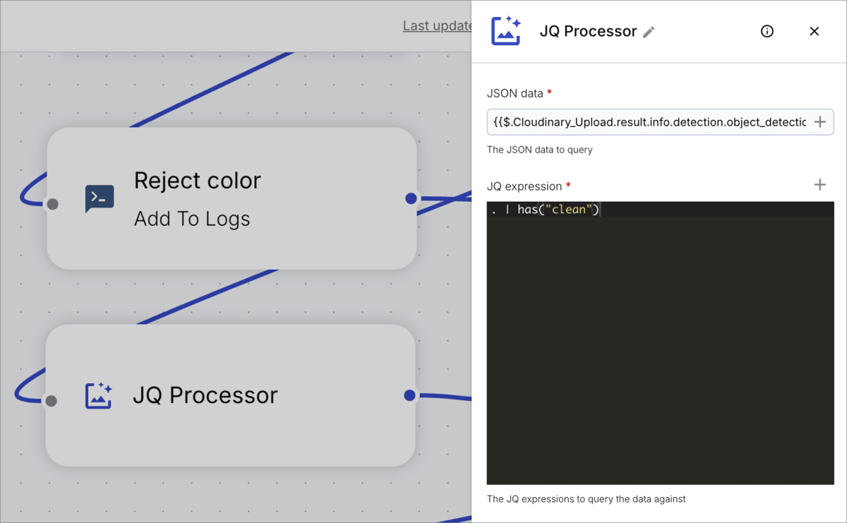 Watermark detection flow
