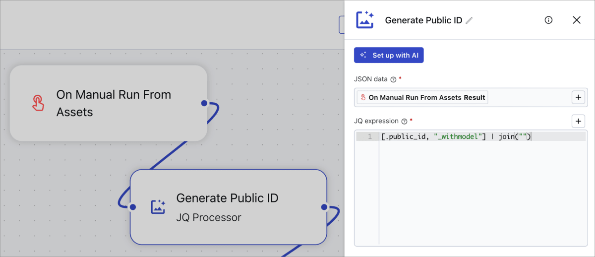 Generate Public ID configuration