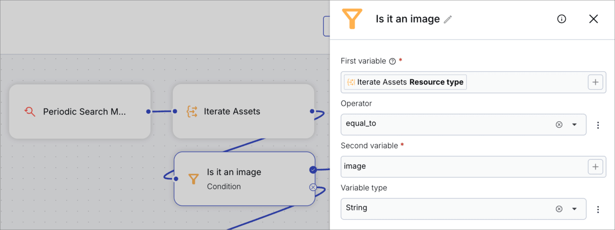 Condition configuration