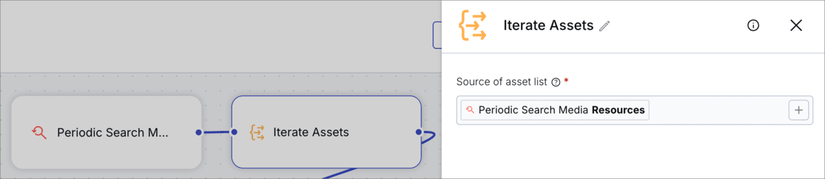 Iterate Assets configuration