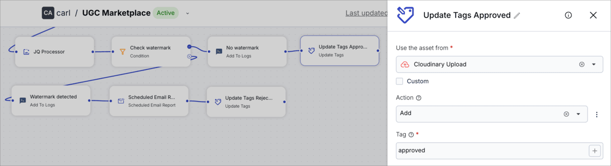 Update tags - approved Update tags - approved