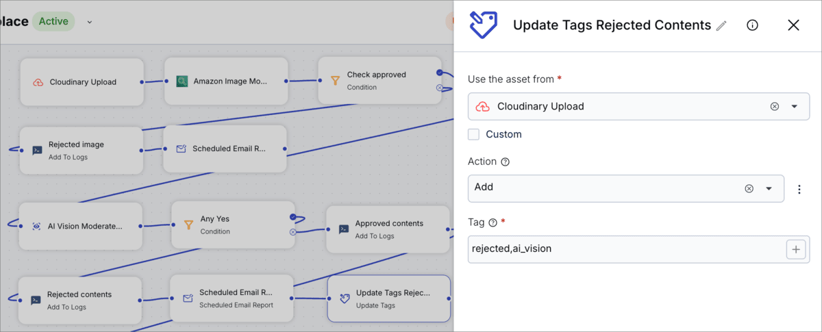 Update tags - rejected contents Update tags - rejected contents