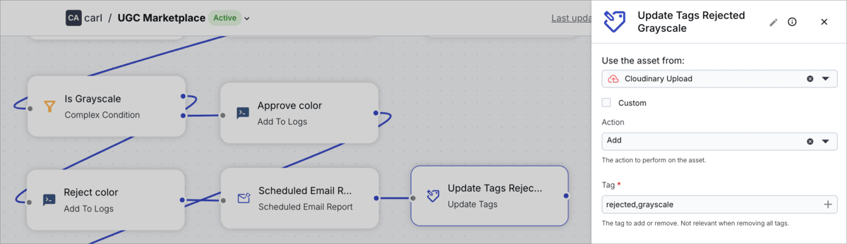 Update tags - rejected grayscale