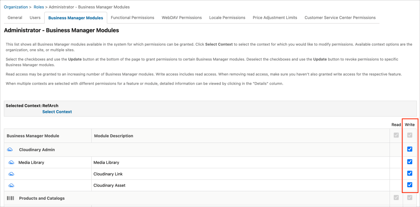 Business Manager Modules Business Manager Modules