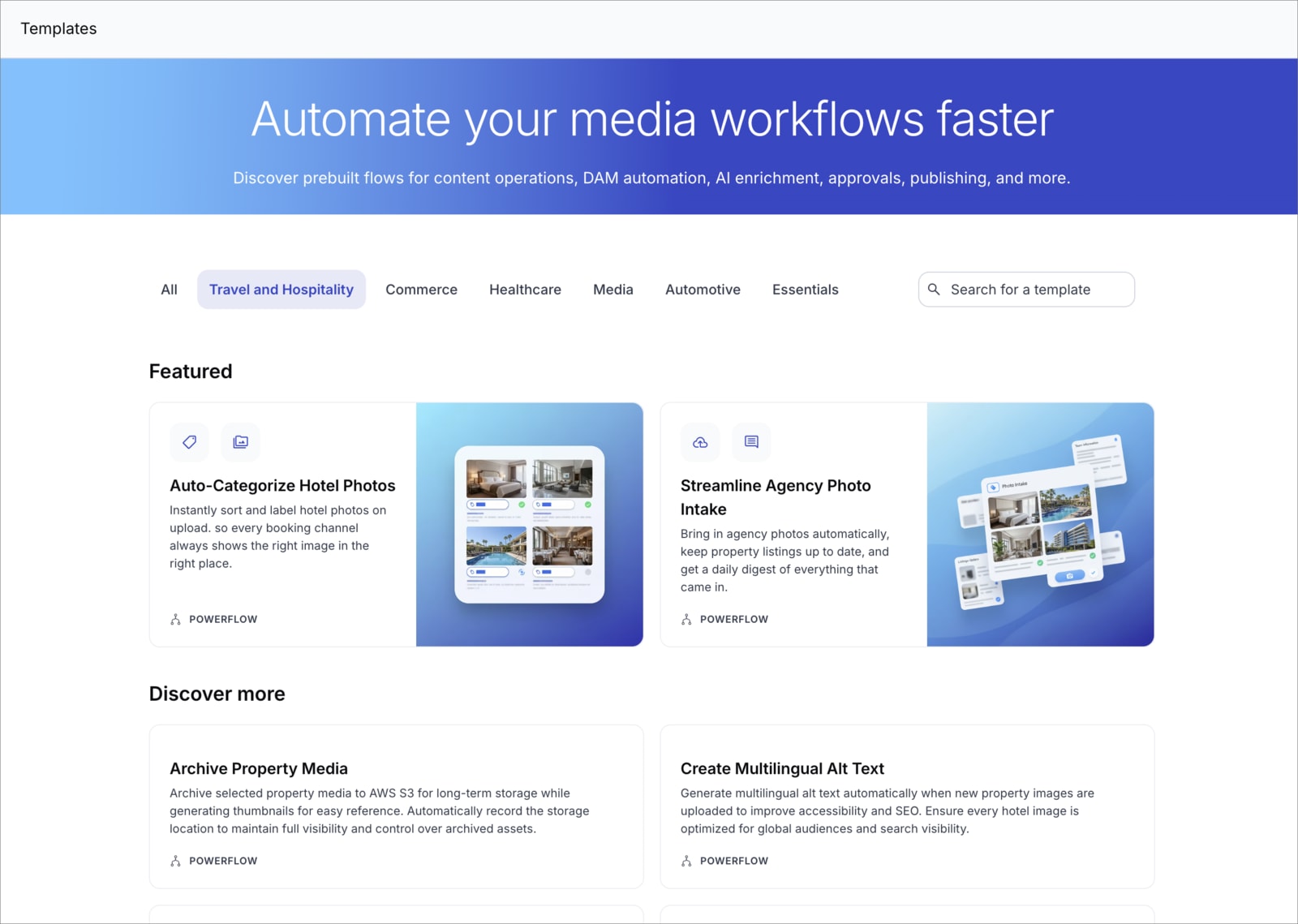 PowerFlow template