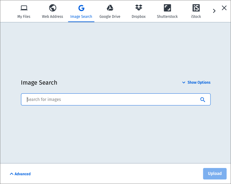 Image Search option
