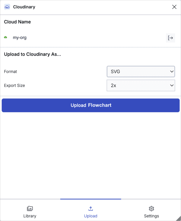 Upload to Cloudinary