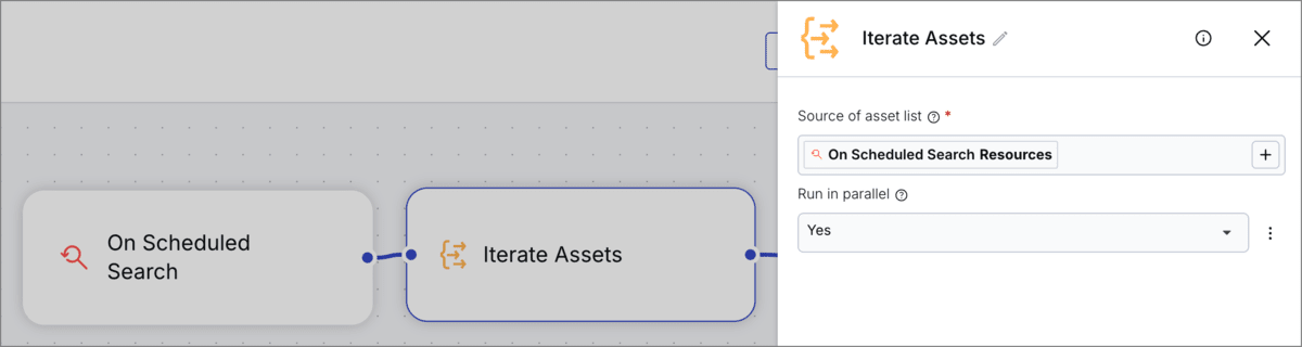 Iterate Assets configuration Iterate Assets configuration