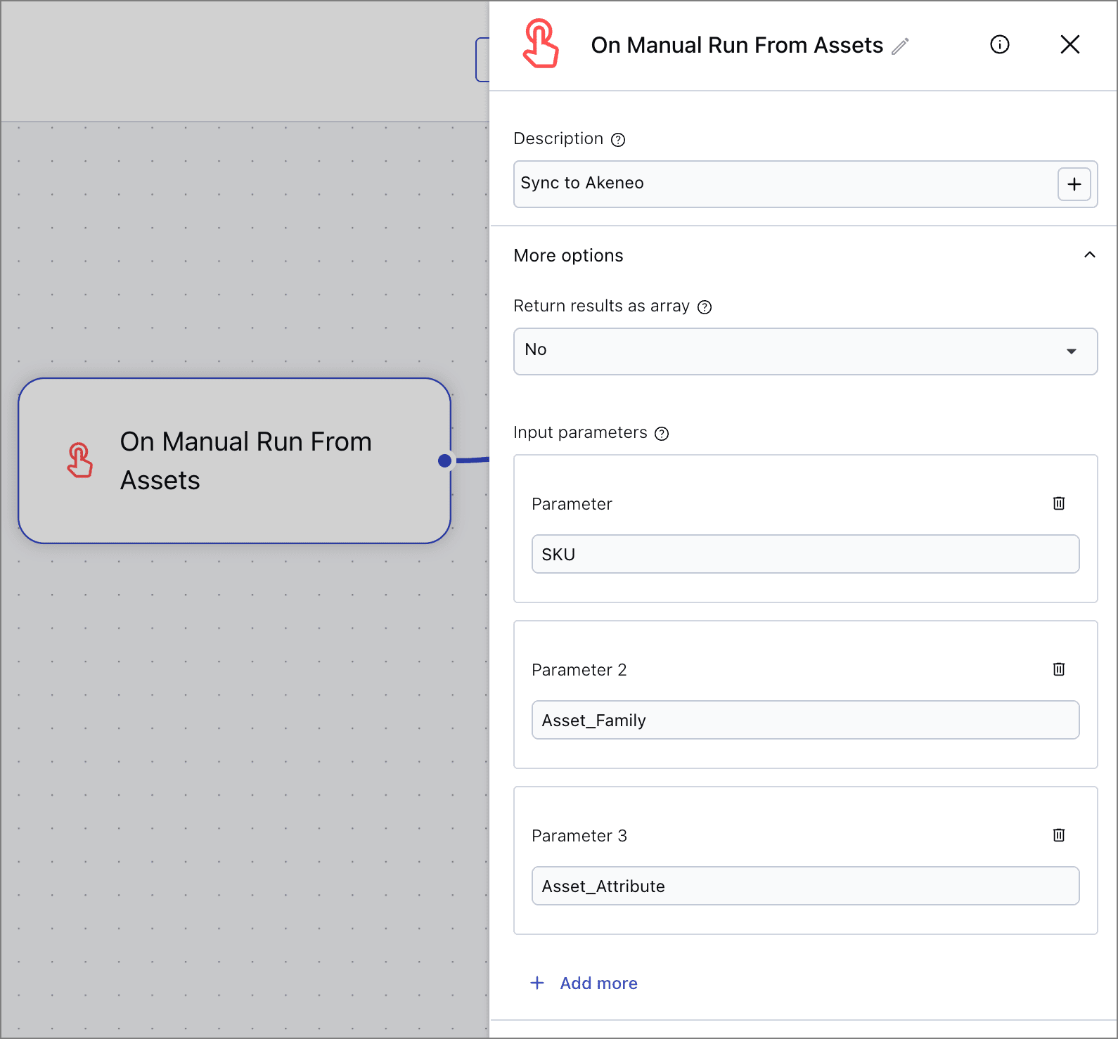 Sync Assets to Akeneo PIM with MediaFlows | Documentation