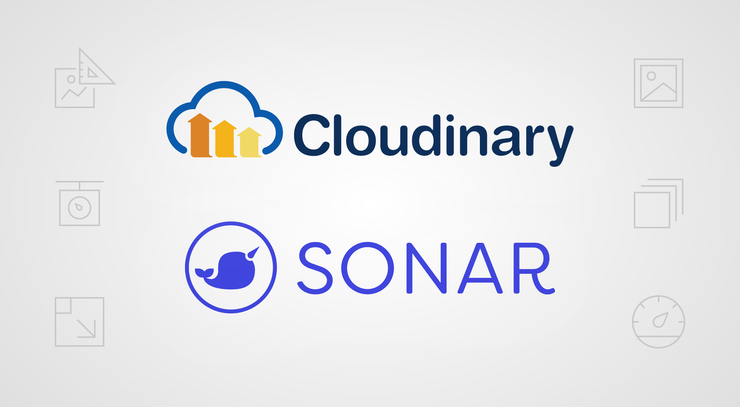 Cloudinary offers support for sonar