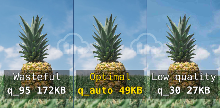 Deliver optimally sized, high quality images automatically