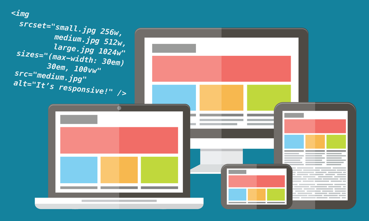 Cloud-hosted responsive images with srcset and sizes