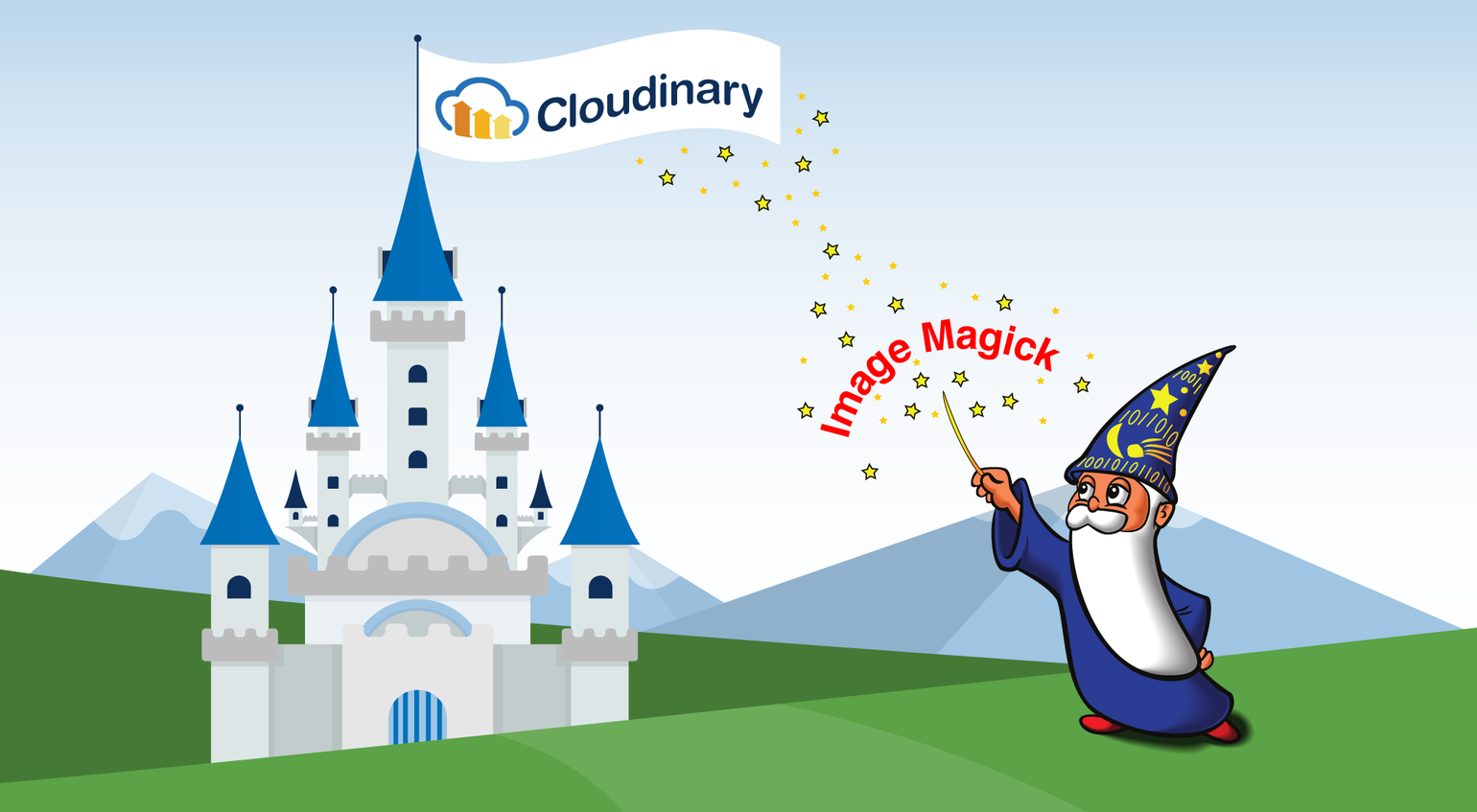 The power of ImageMagick with the speed and simplicity of Cloudinary