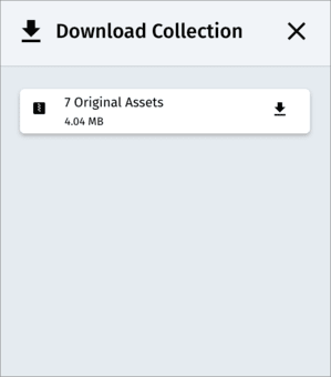 Downloading all originals in the collection