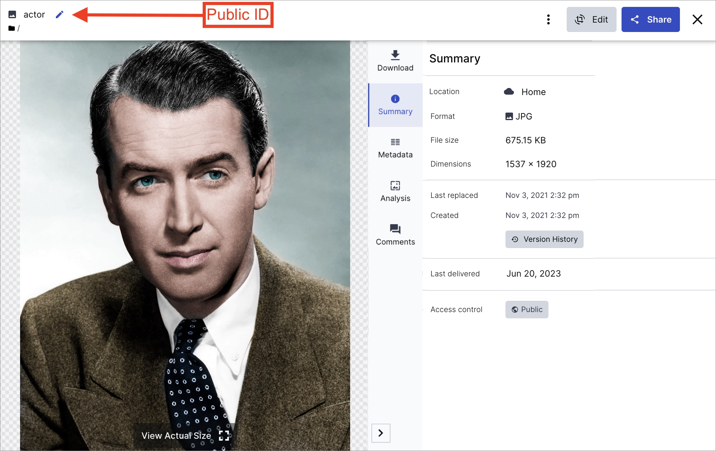 Summary tab - fixed folder mode