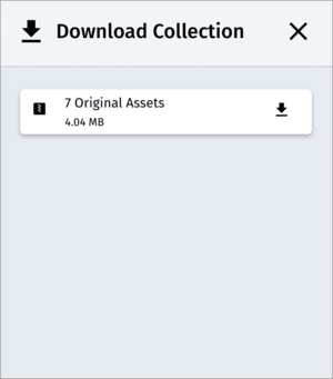 Downloading all originals in the collection