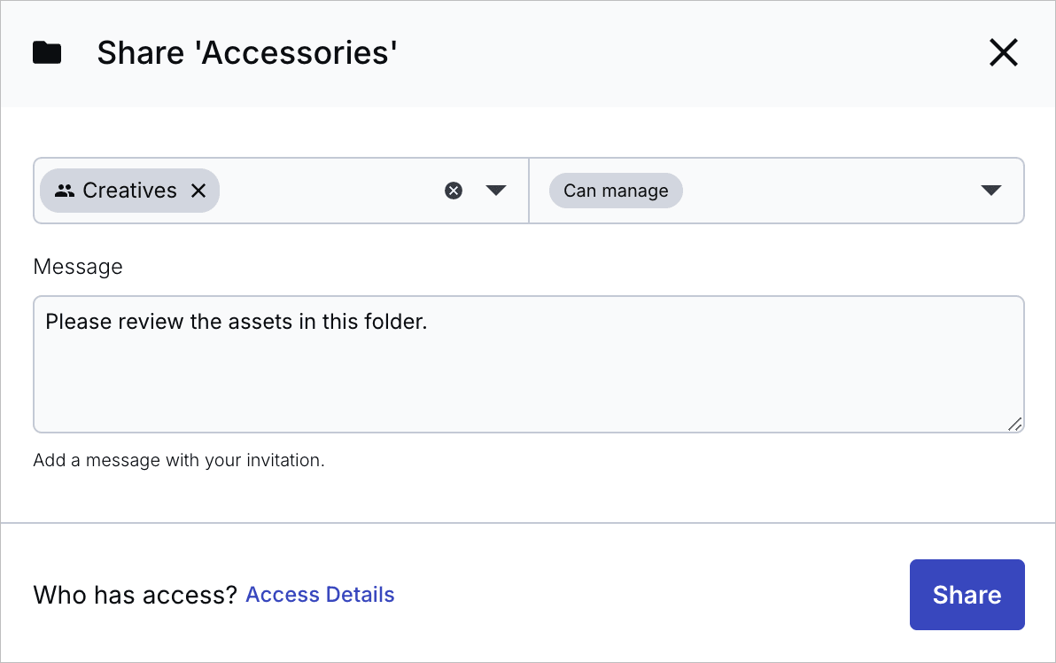 Share folders