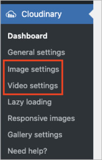 Navigate to the Global Settings