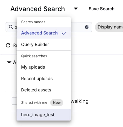 Saved search