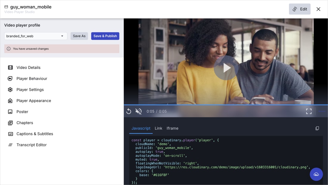 Video Player Studio