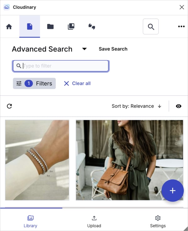 Cloudinary Figma plugin