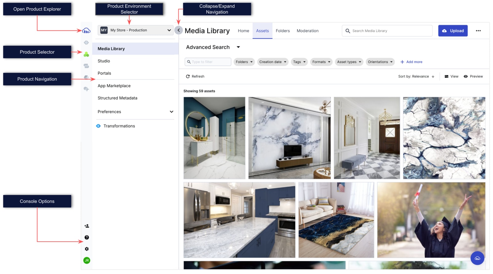 Assets Console Assets Console