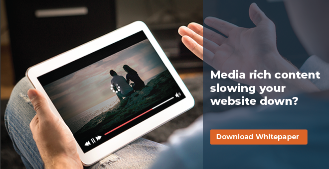 Media rich content slowing your website down? Download the Cloudinary Whitepaper