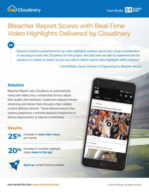 Bleacher Report Case Study